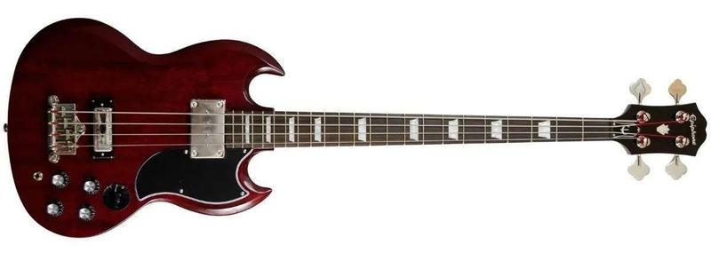 Epiphone　EB-3 Bass Cherry SGベース ジャンク Baixo Epiphone EB-3 SG Bass - Vermelho (Cherry) - contrabaixo eb3
